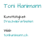 Toni Hanimann Kunsttätigkeit:  Drechslerarbeiten Web:  tonihanimann.ch